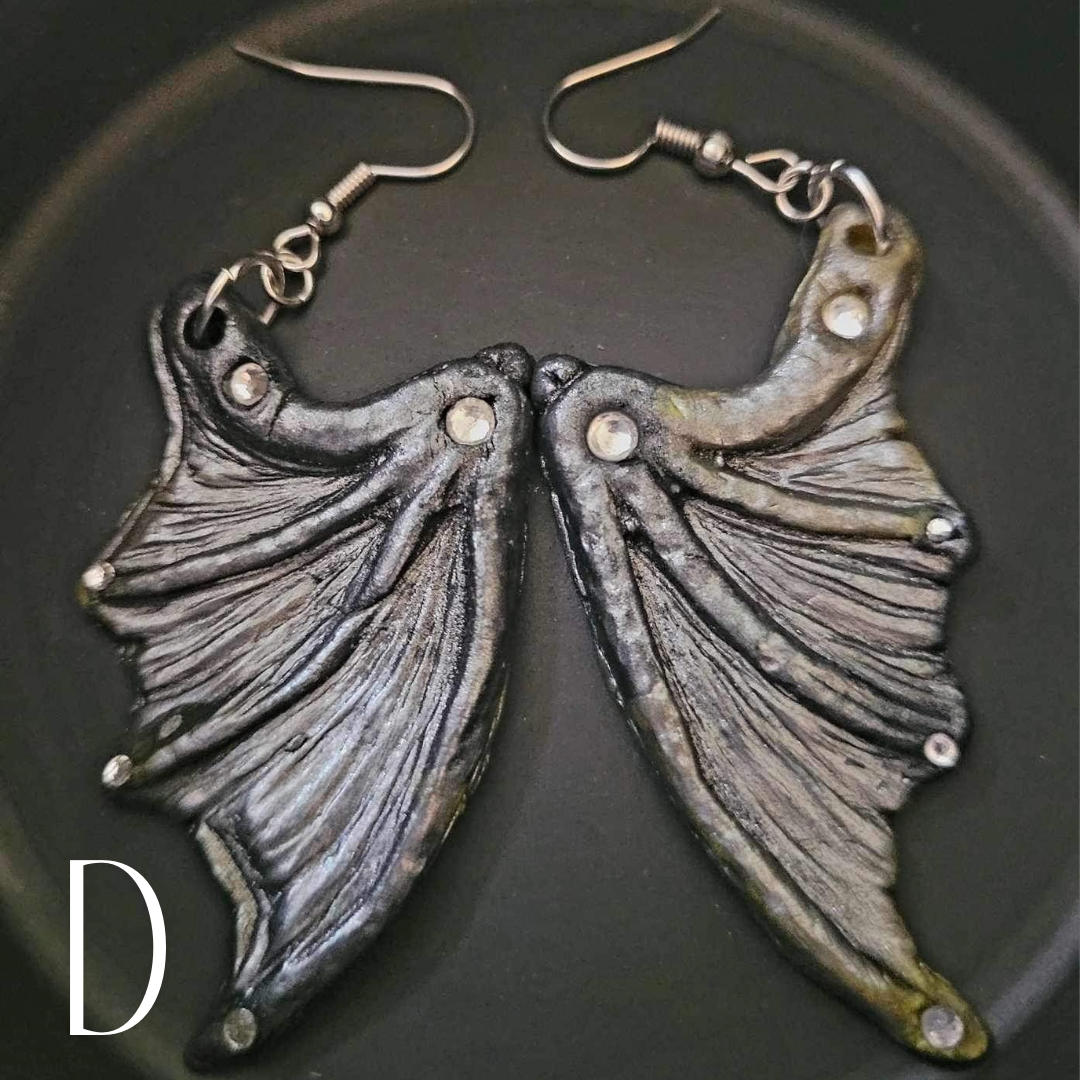 Bat Earwings