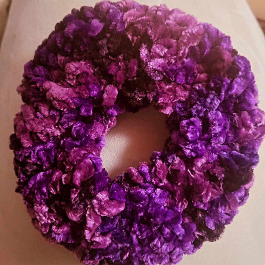 Handmade Crocheted Hair Scrunchie